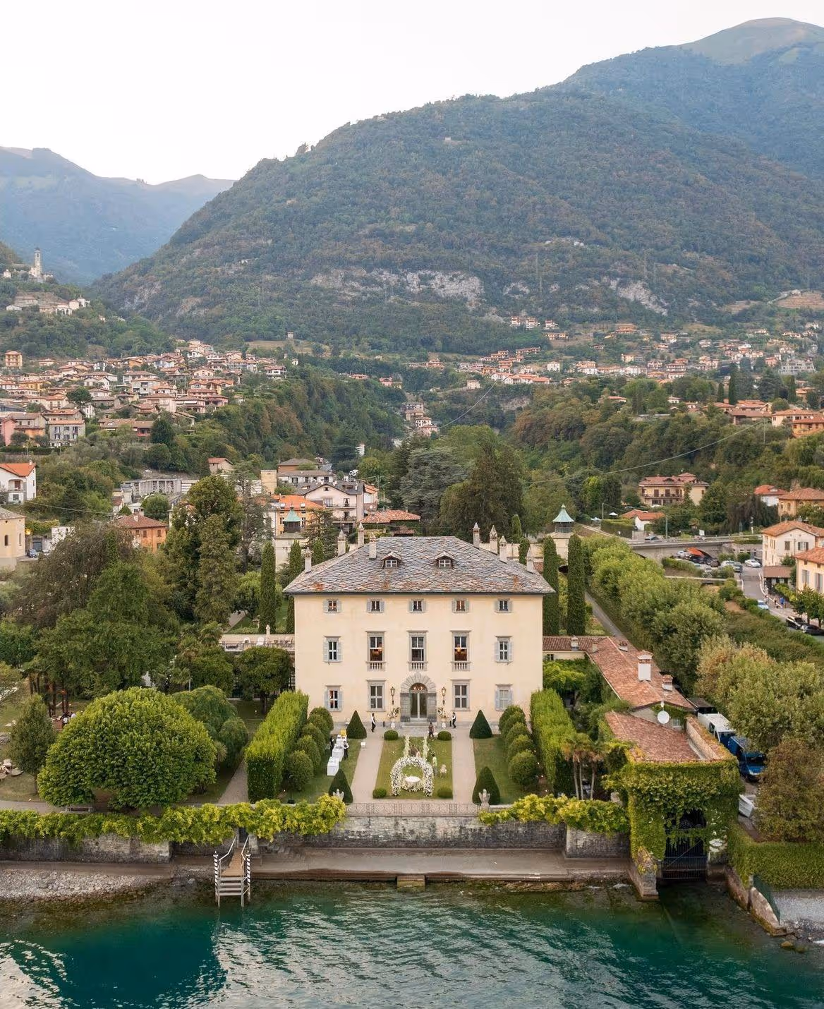 Jezioro Como Villa Balbiano