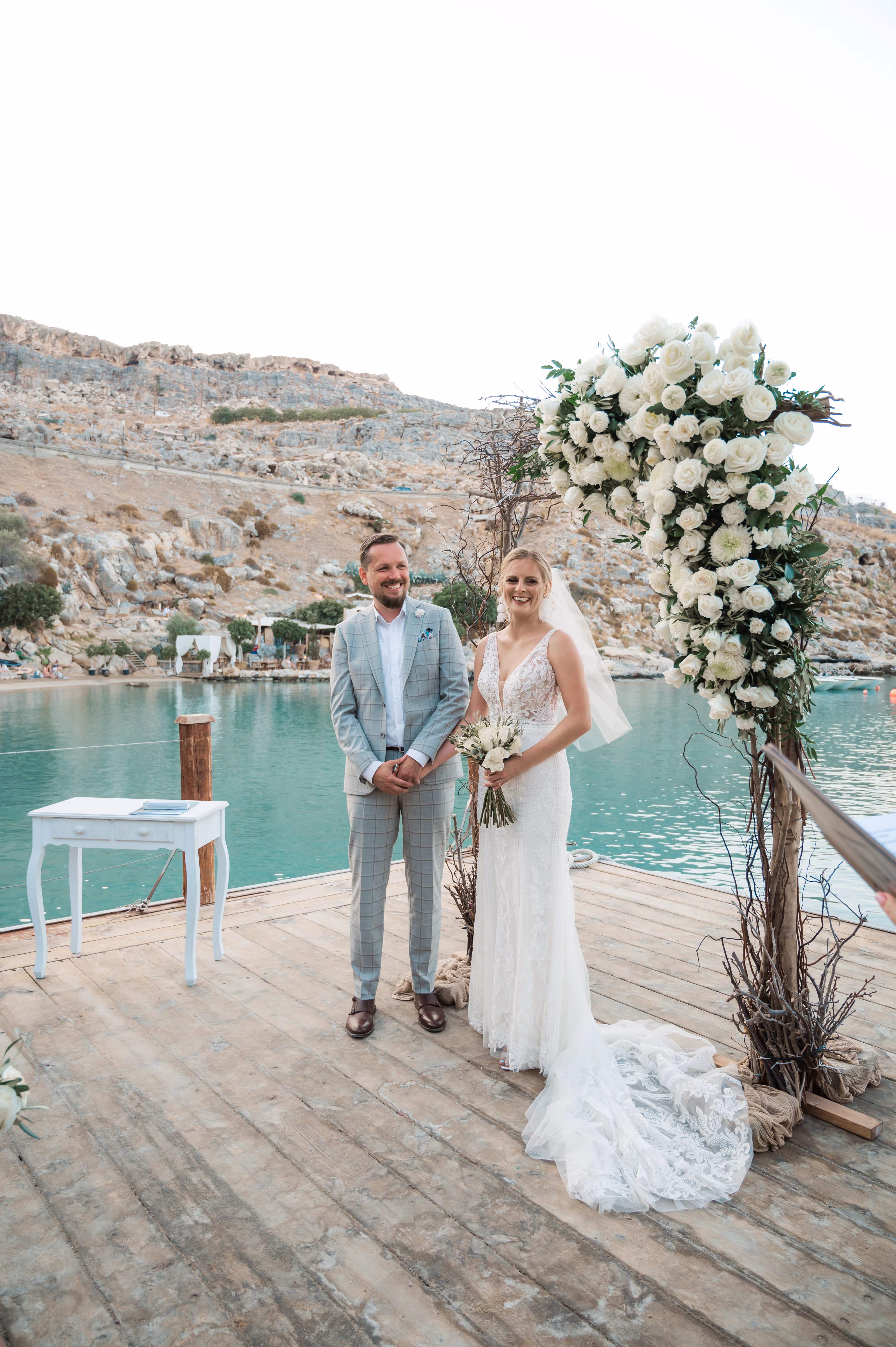 Rodos Taras widokow w Lindos