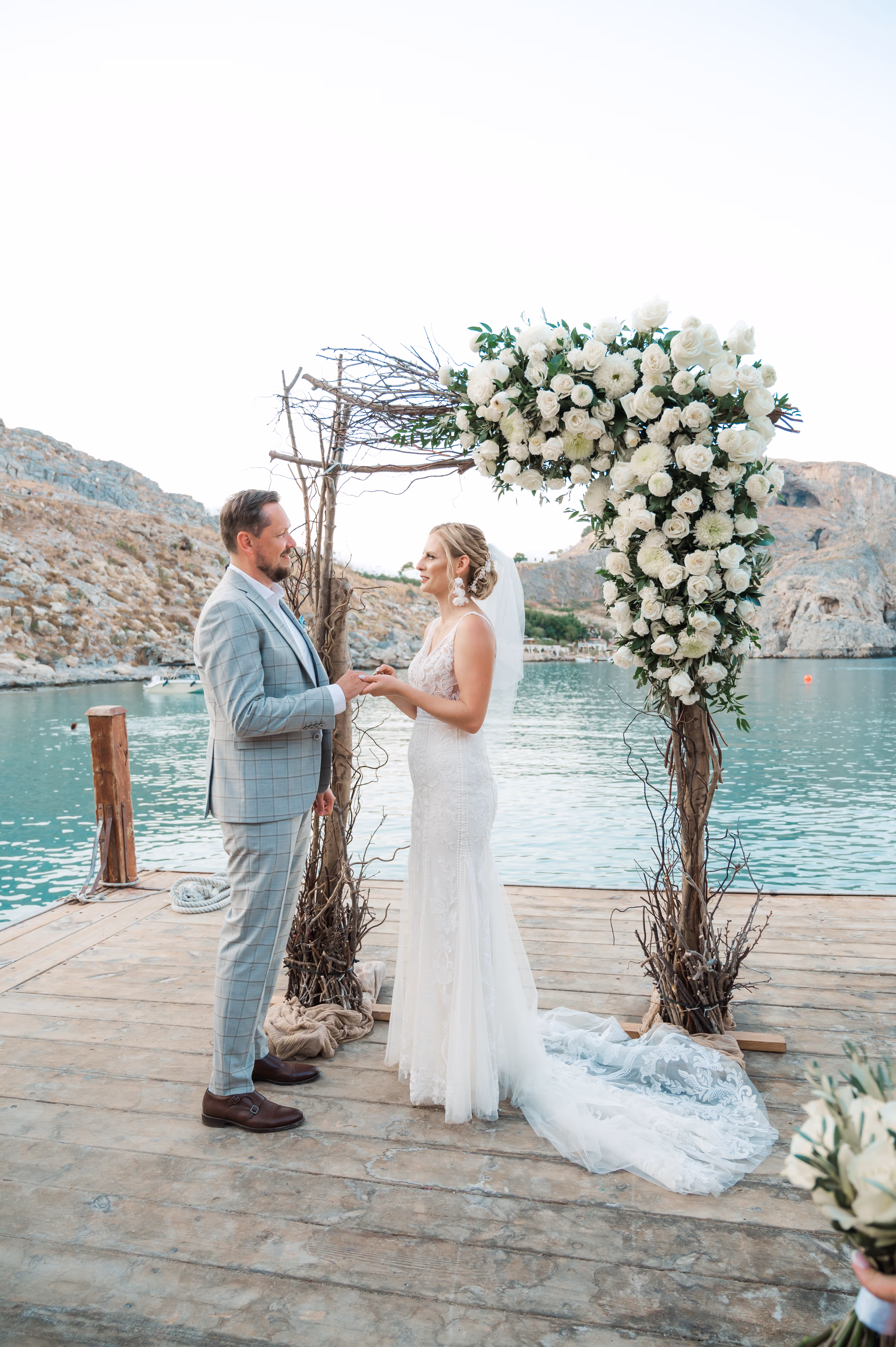 Rodos Taras widokow w Lindos