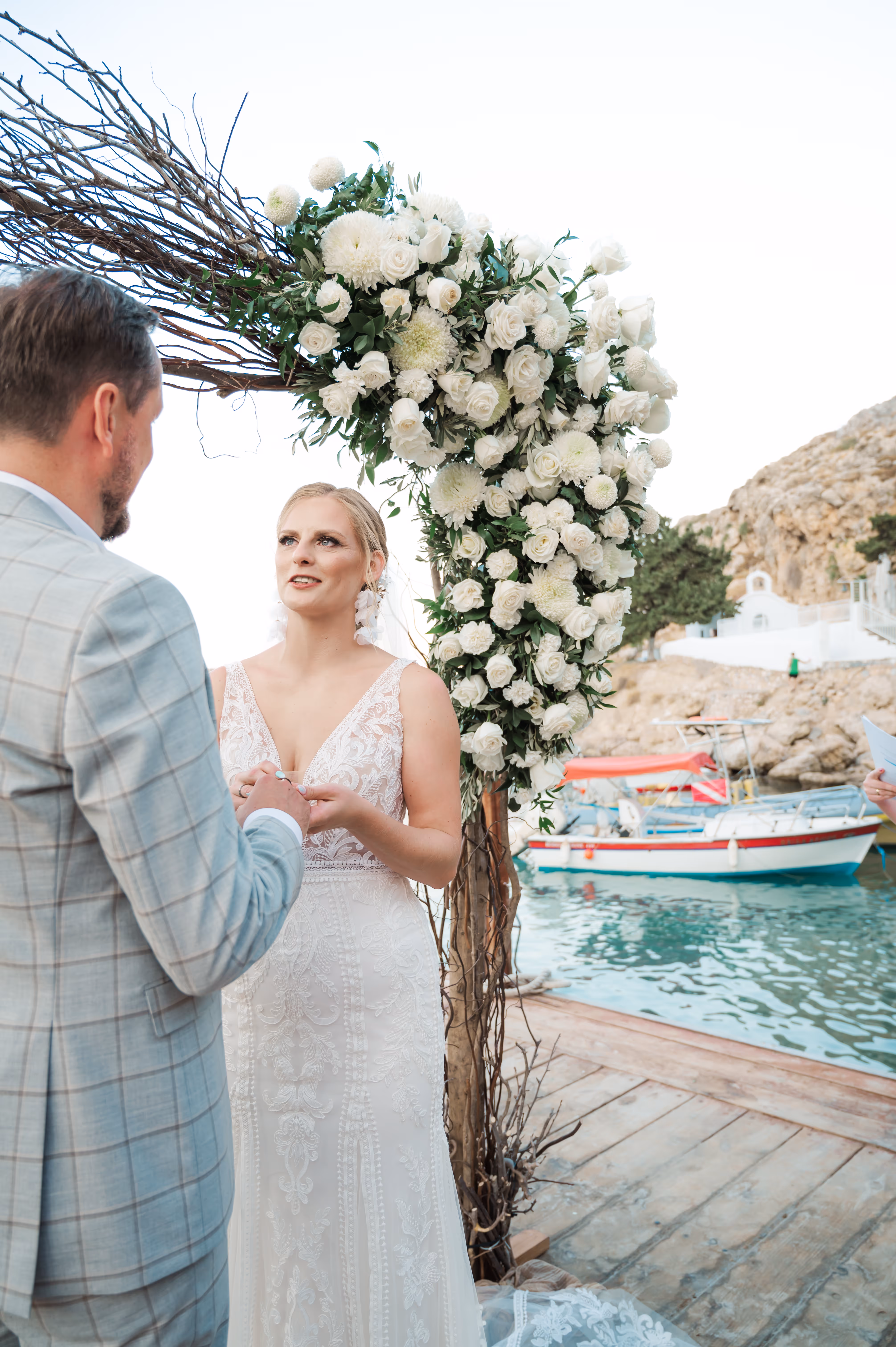 Rodos Taras widokow w Lindos