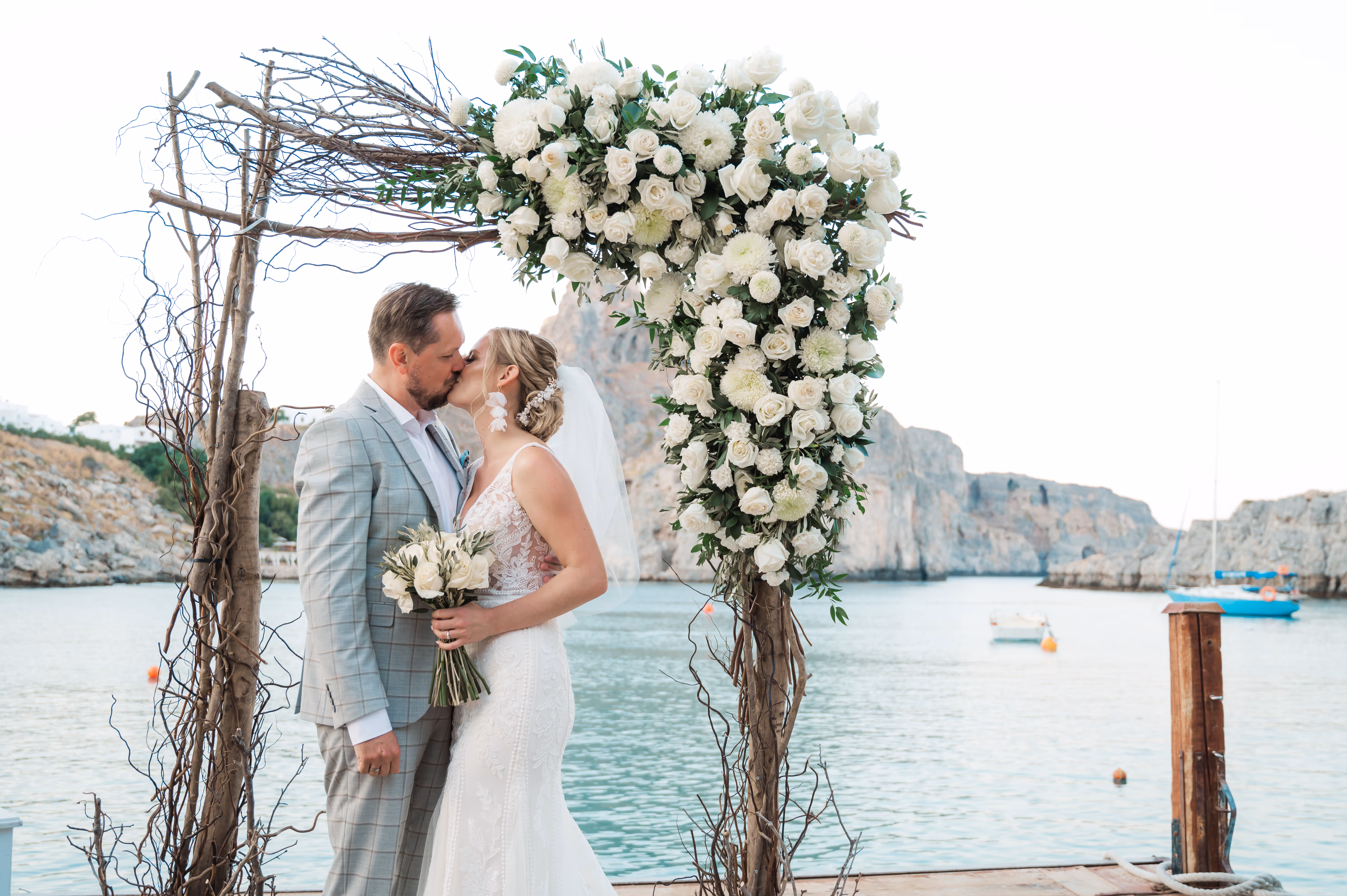 Rodos Taras widokow w Lindos