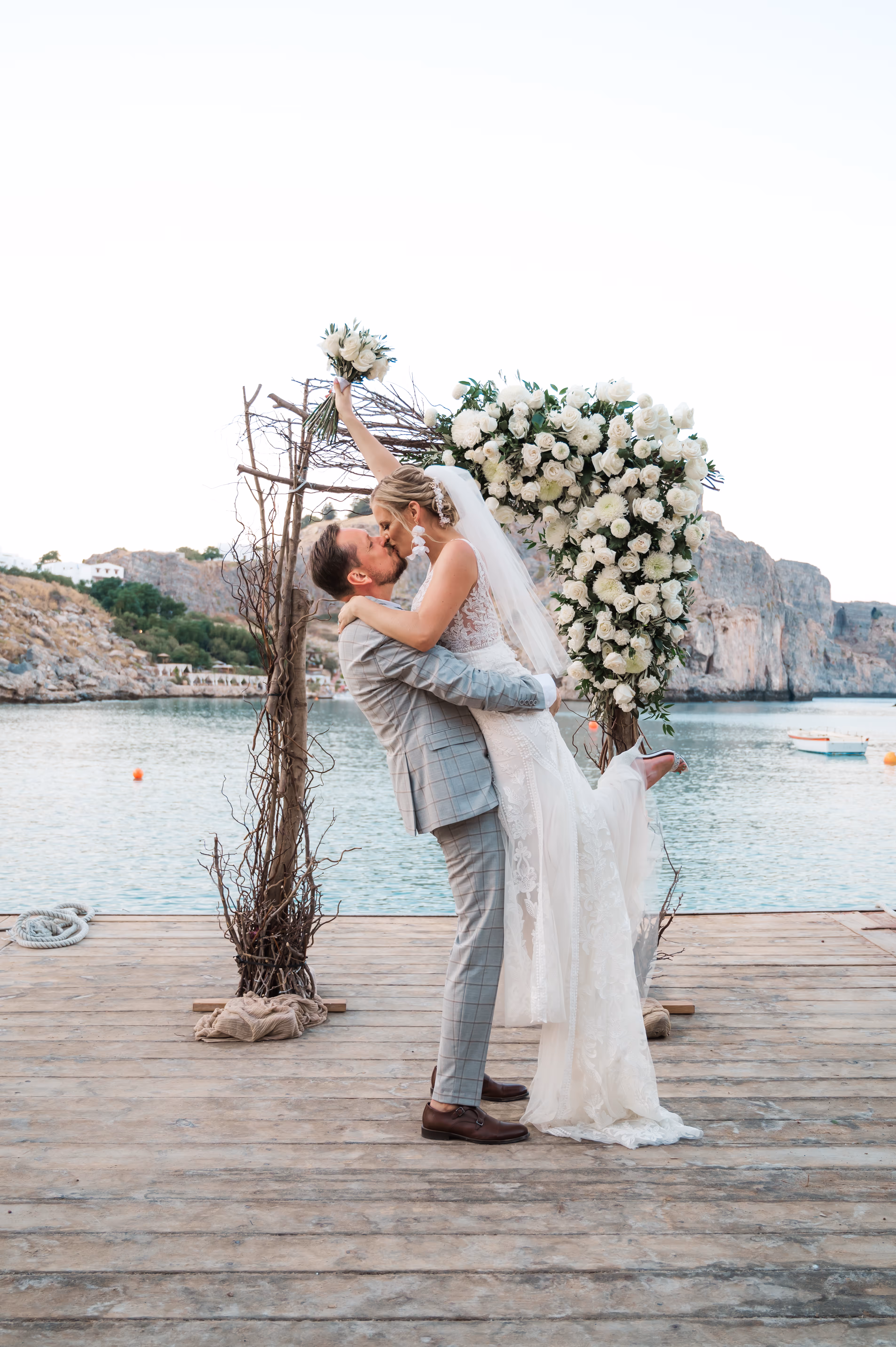 Rodos Taras widokow w Lindos