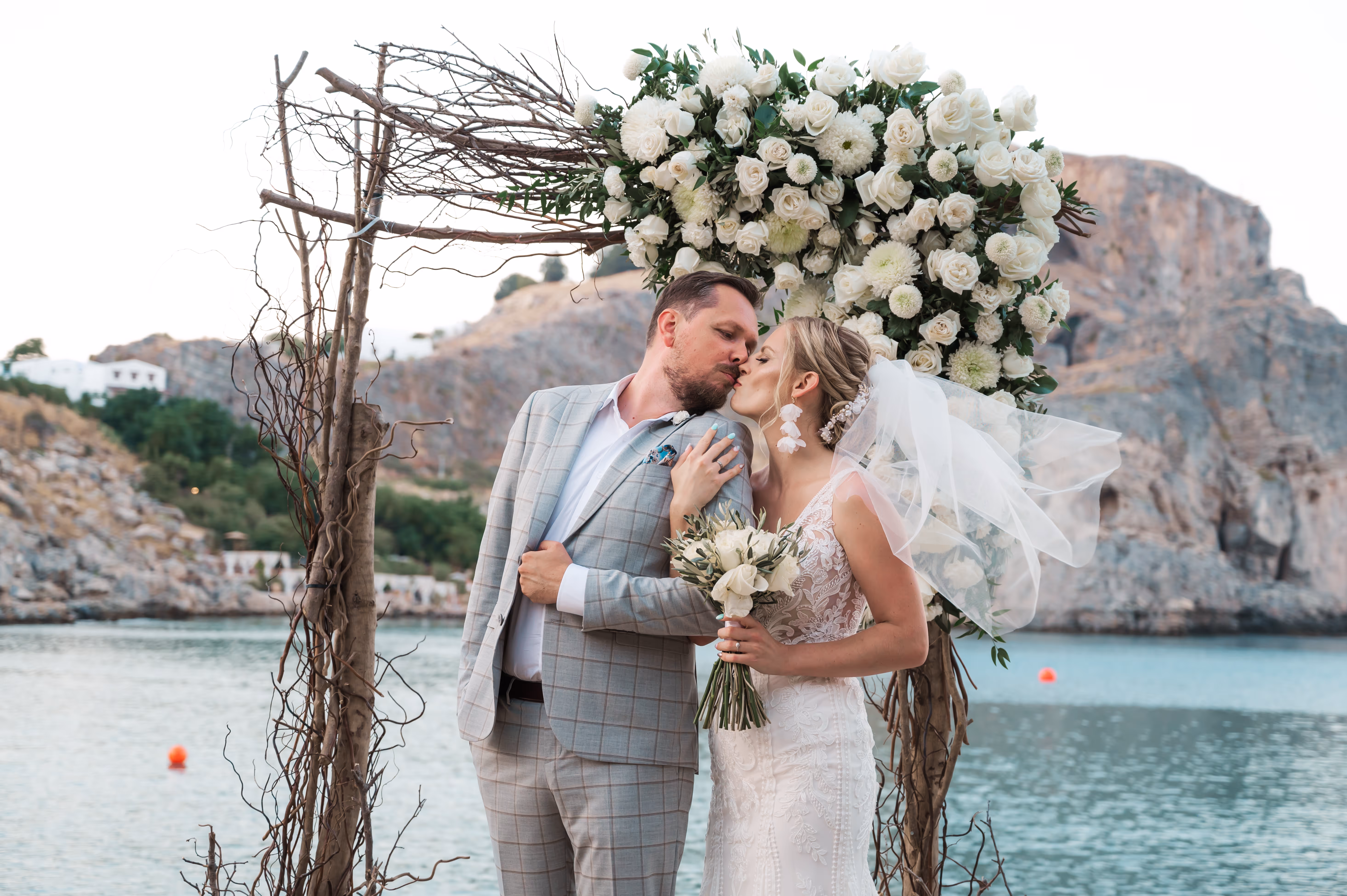 Rodos Taras widokow w Lindos