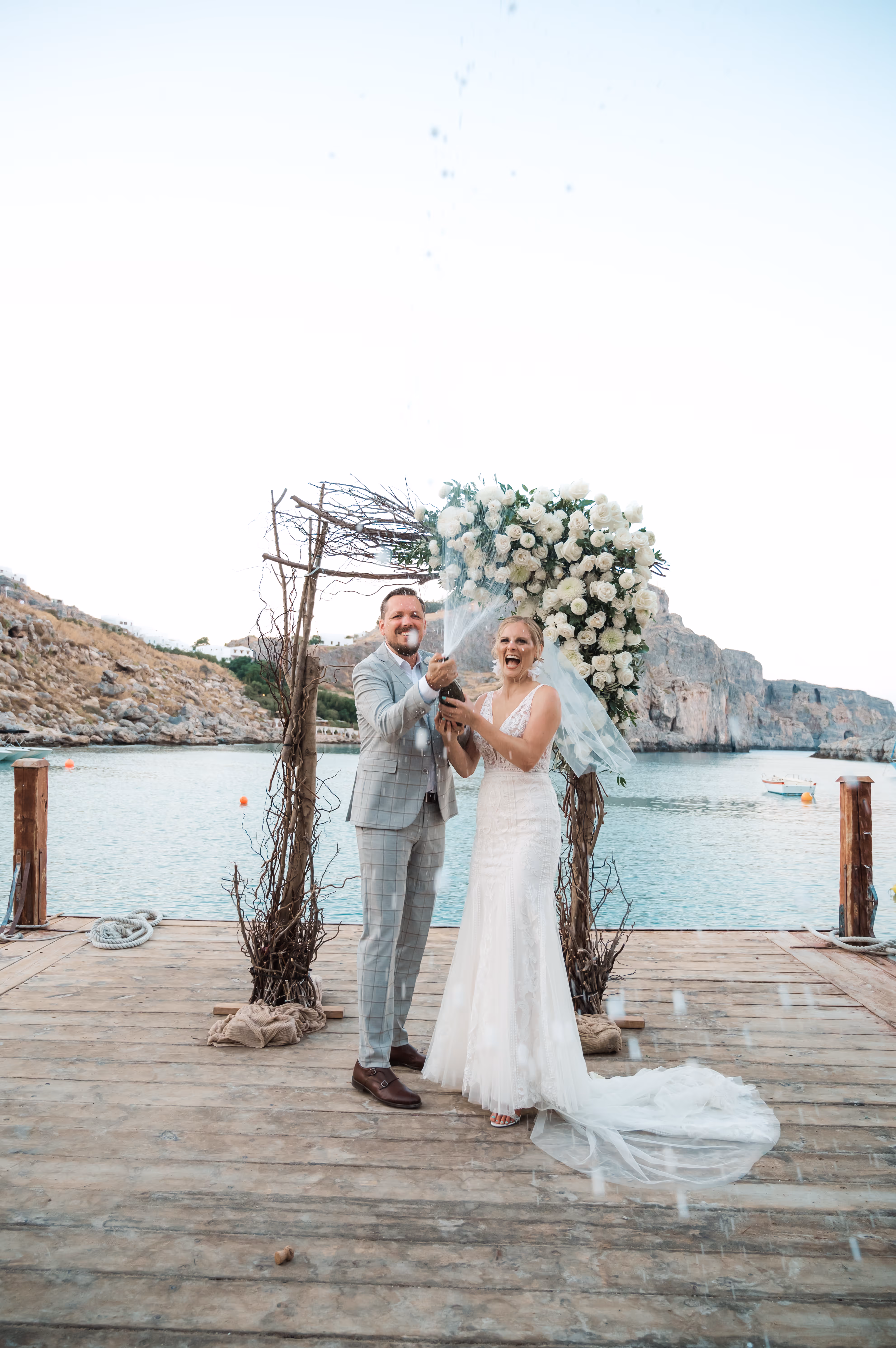 Rodos Taras widokow w Lindos