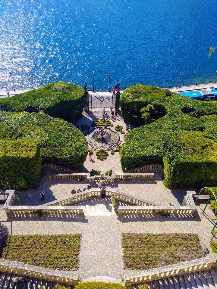 Jezioro Como Villa Carlotta
