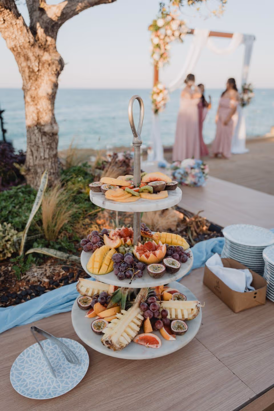 Kreta Taras z widokiem na morze – ceremonia i przyjęcie w jednym miejscu