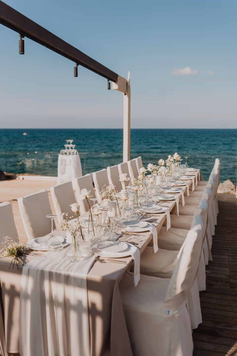 Kreta Taras z widokiem na morze – ceremonia i przyjęcie w jednym miejscu