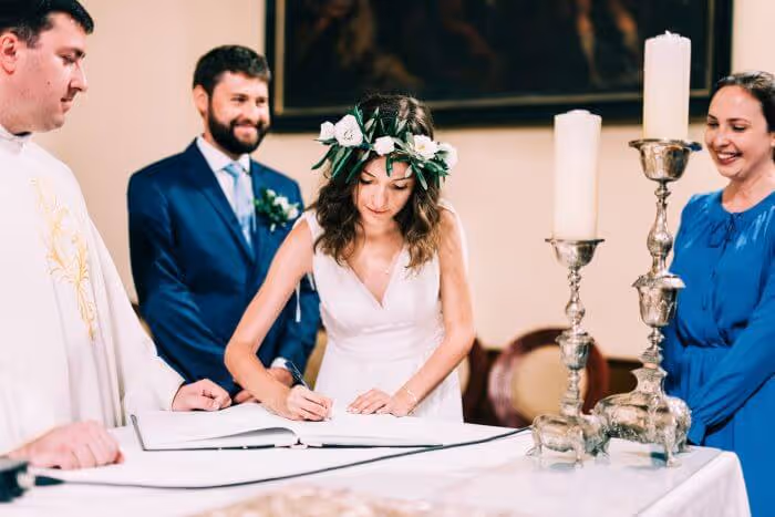 Ślub w Grecji - Korfu. Zdjęcie nr. 10