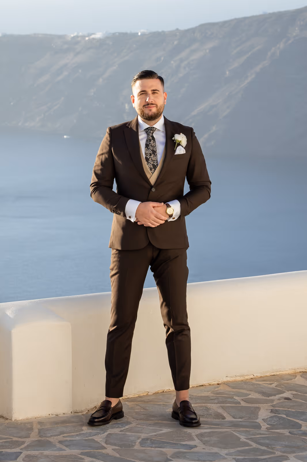 Ślub w Grecji. Santorini. Taras nr. 9. Zdjęcie nr. 10