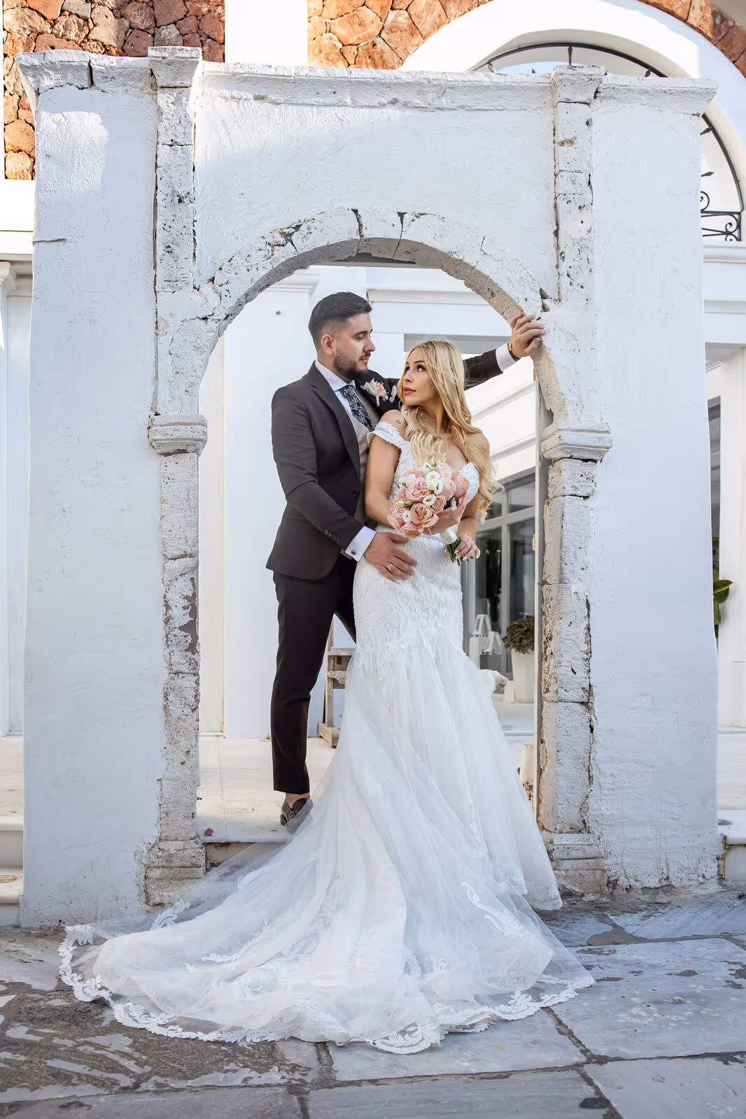 Ślub w Grecji. Santorini. Taras nr. 9. Zdjęcie nr. 104
