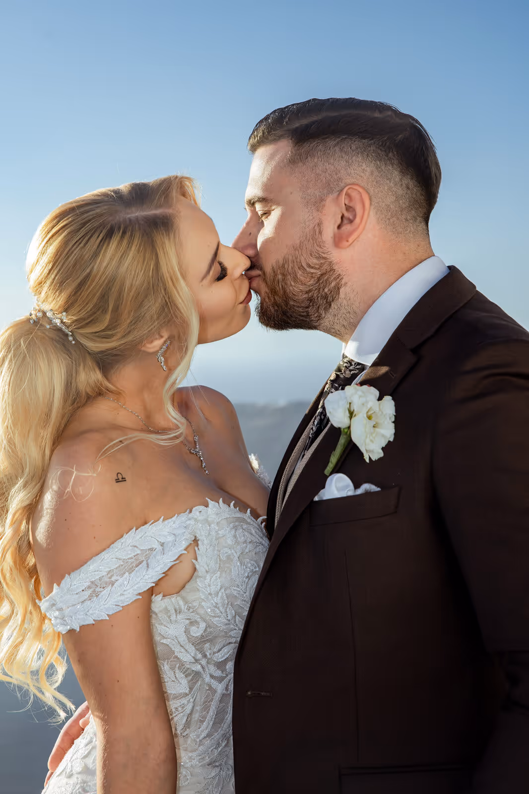 Ślub w Grecji. Santorini. Taras nr. 9. Zdjęcie nr. 19