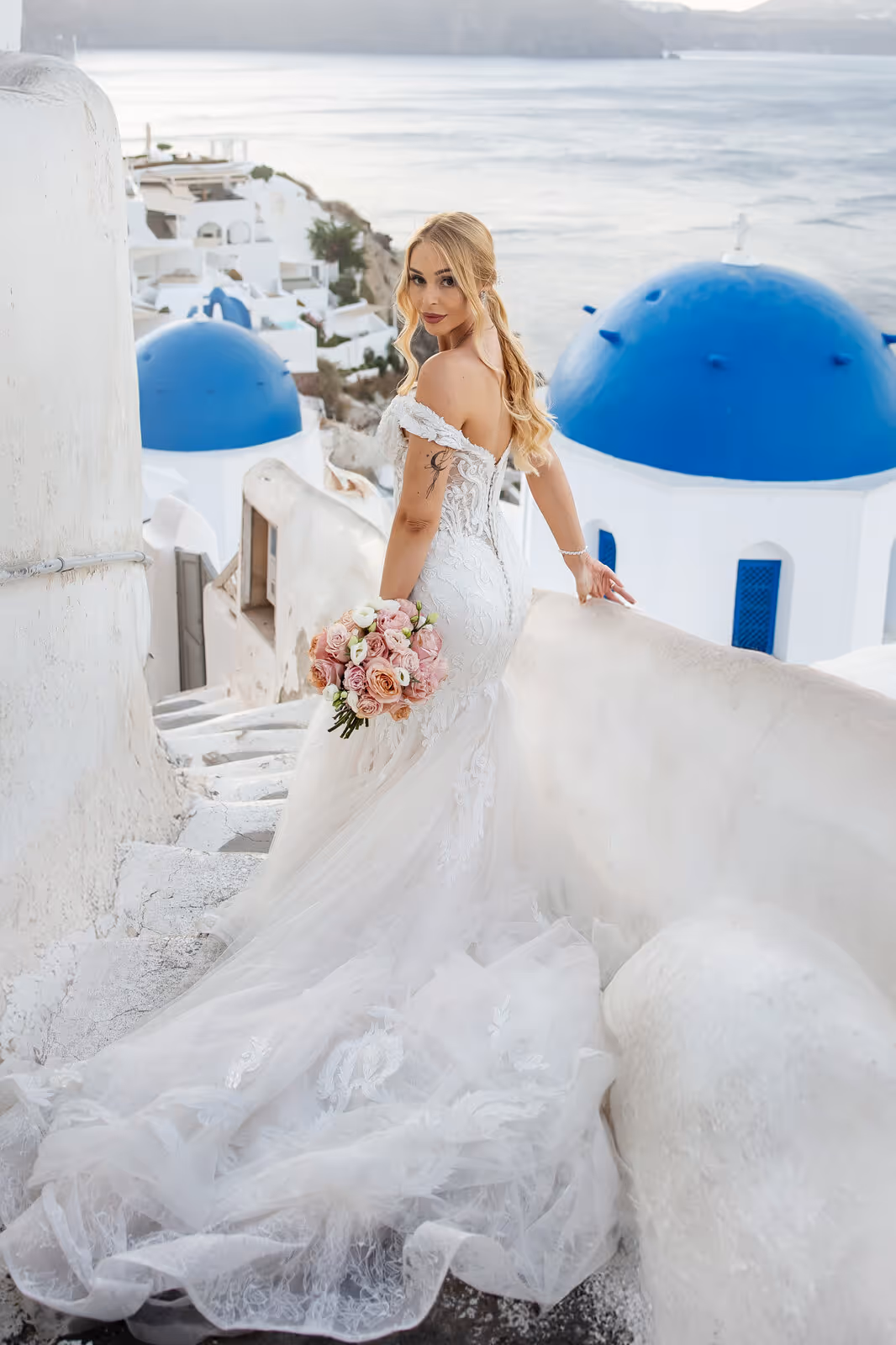 Ślub w Grecji. Santorini. Taras nr. 9. Zdjęcie nr. 73