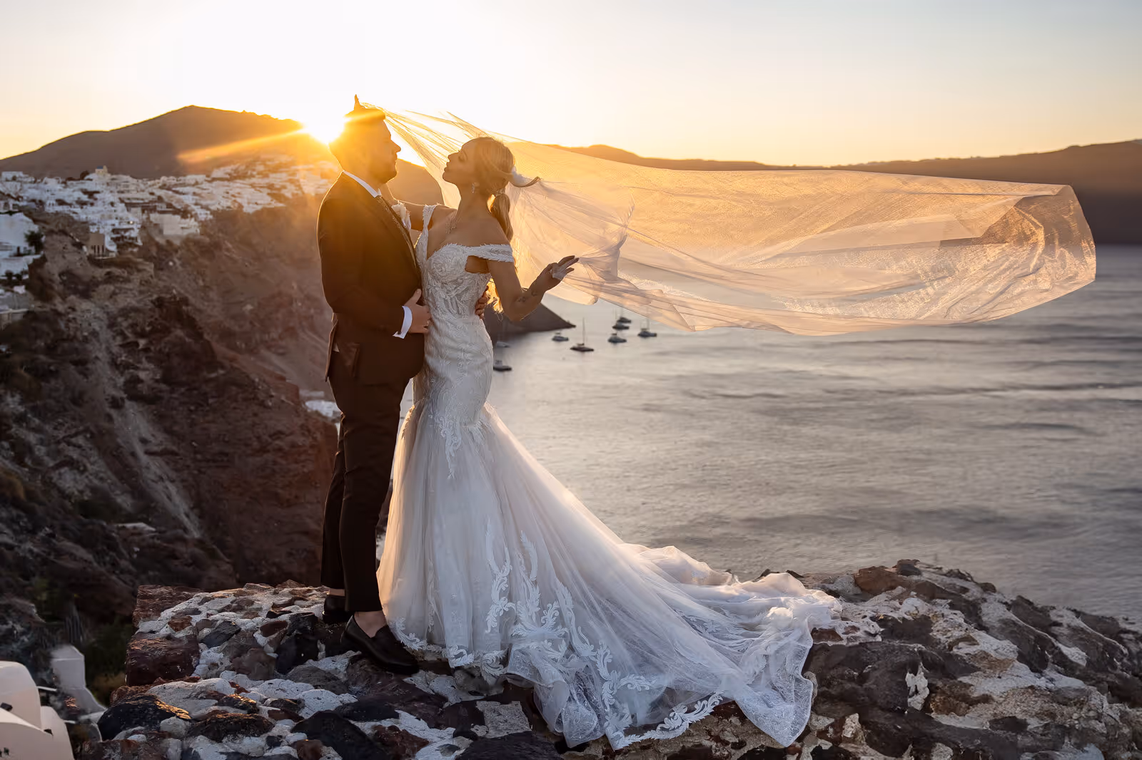 Ślub w Grecji. Santorini. Taras nr. 9. Zdjęcie nr. 80