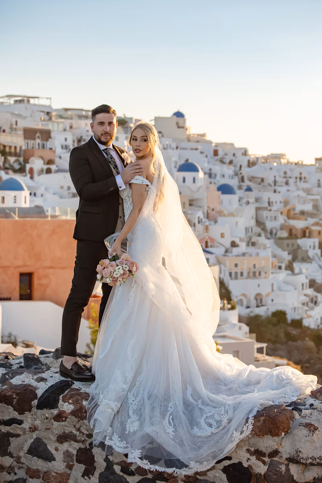 Ślub w Grecji. Santorini. Taras nr. 9. Zdjęcie nr. 87