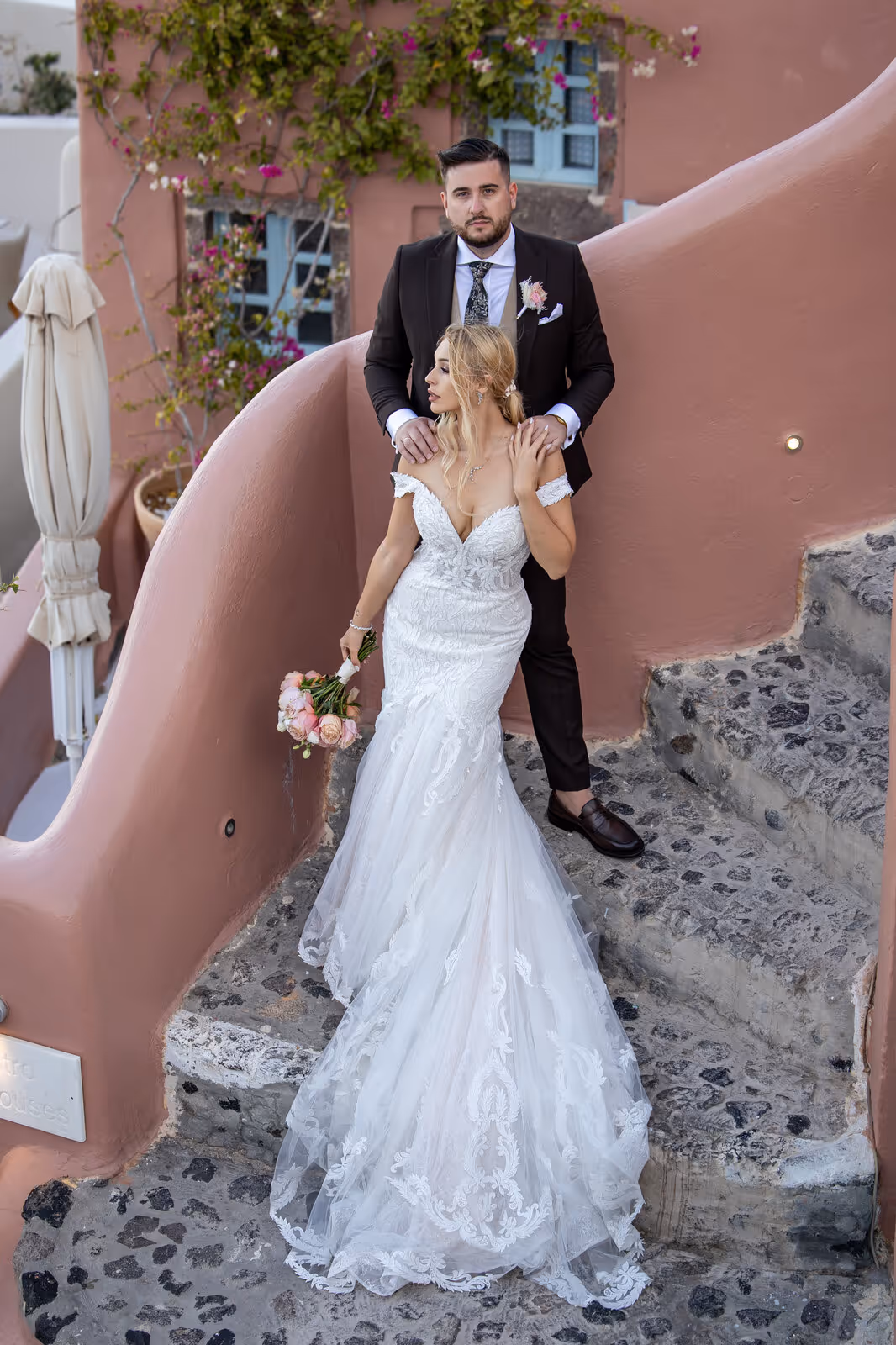 Ślub w Grecji. Santorini. Taras nr. 9. Zdjęcie nr. 93
