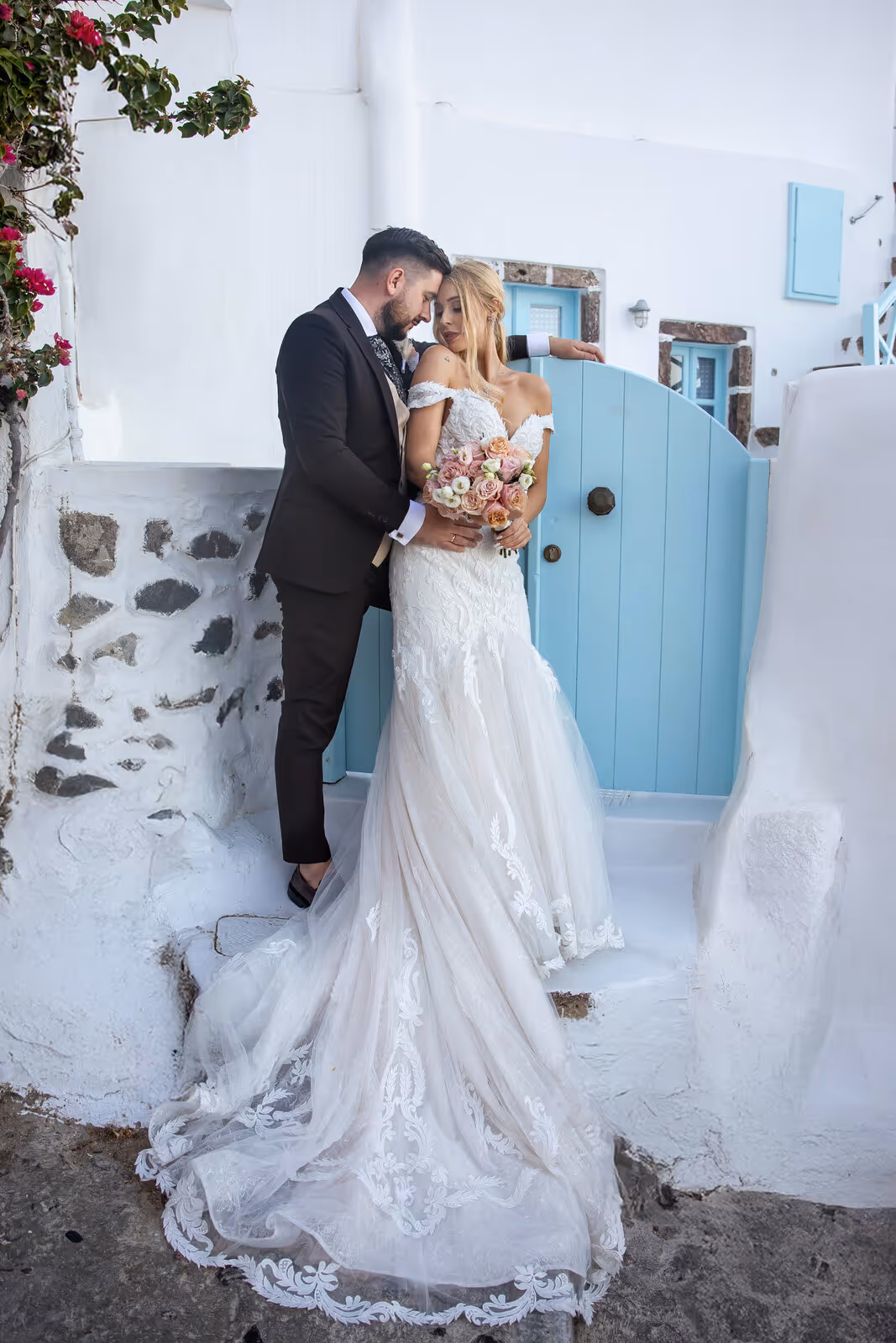 Ślub w Grecji. Santorini. Taras nr. 9. Zdjęcie nr. 98