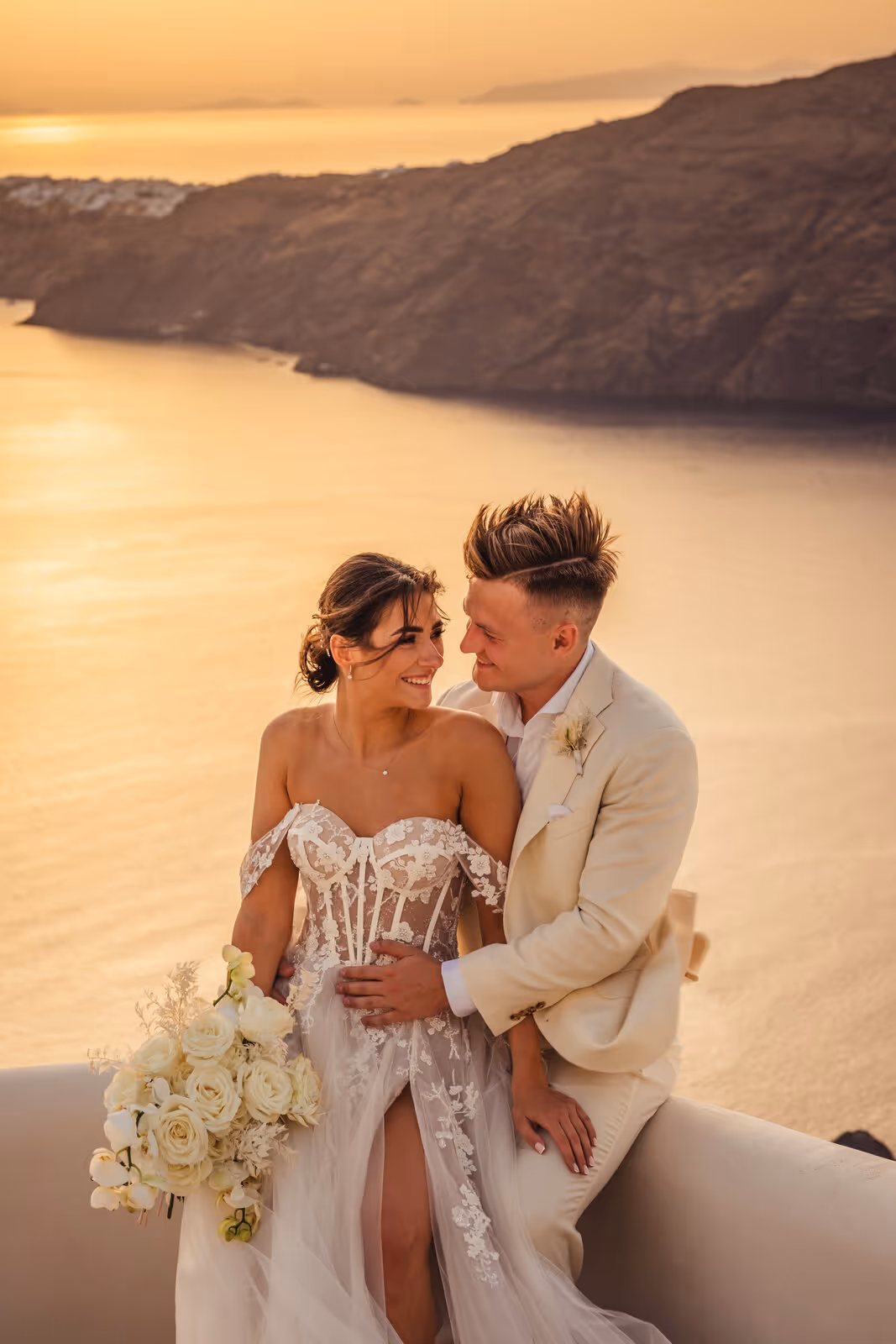 Ślub w Grecji. Santorini. Taras nr. 11. Zdjęcie nr. 42