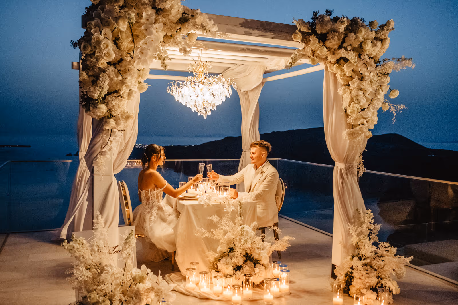 Ślub w Grecji. Santorini. Taras nr. 11. Zdjęcie nr. 50