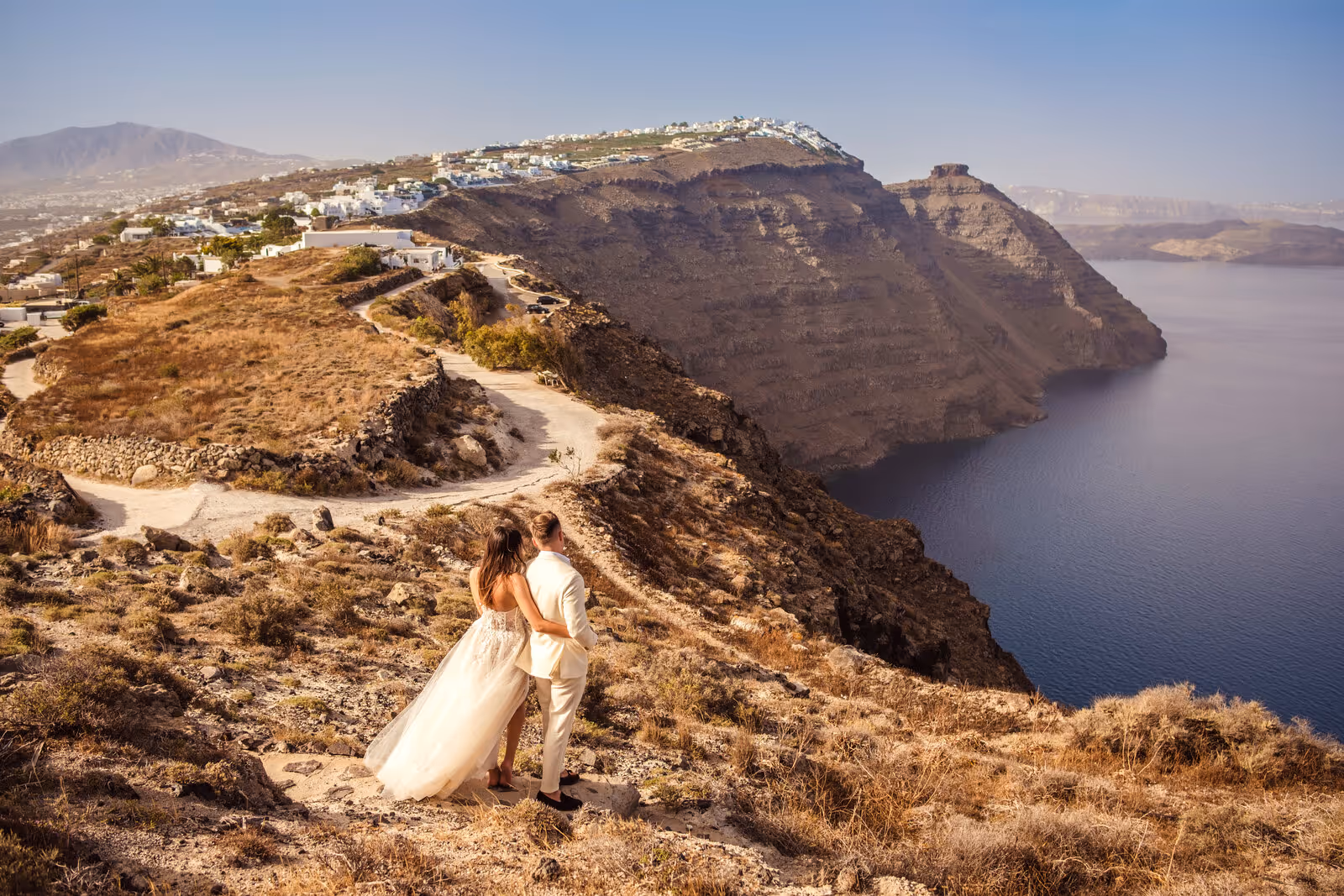 Ślub w Grecji. Santorini. Taras nr. 11. Zdjęcie nr. 57