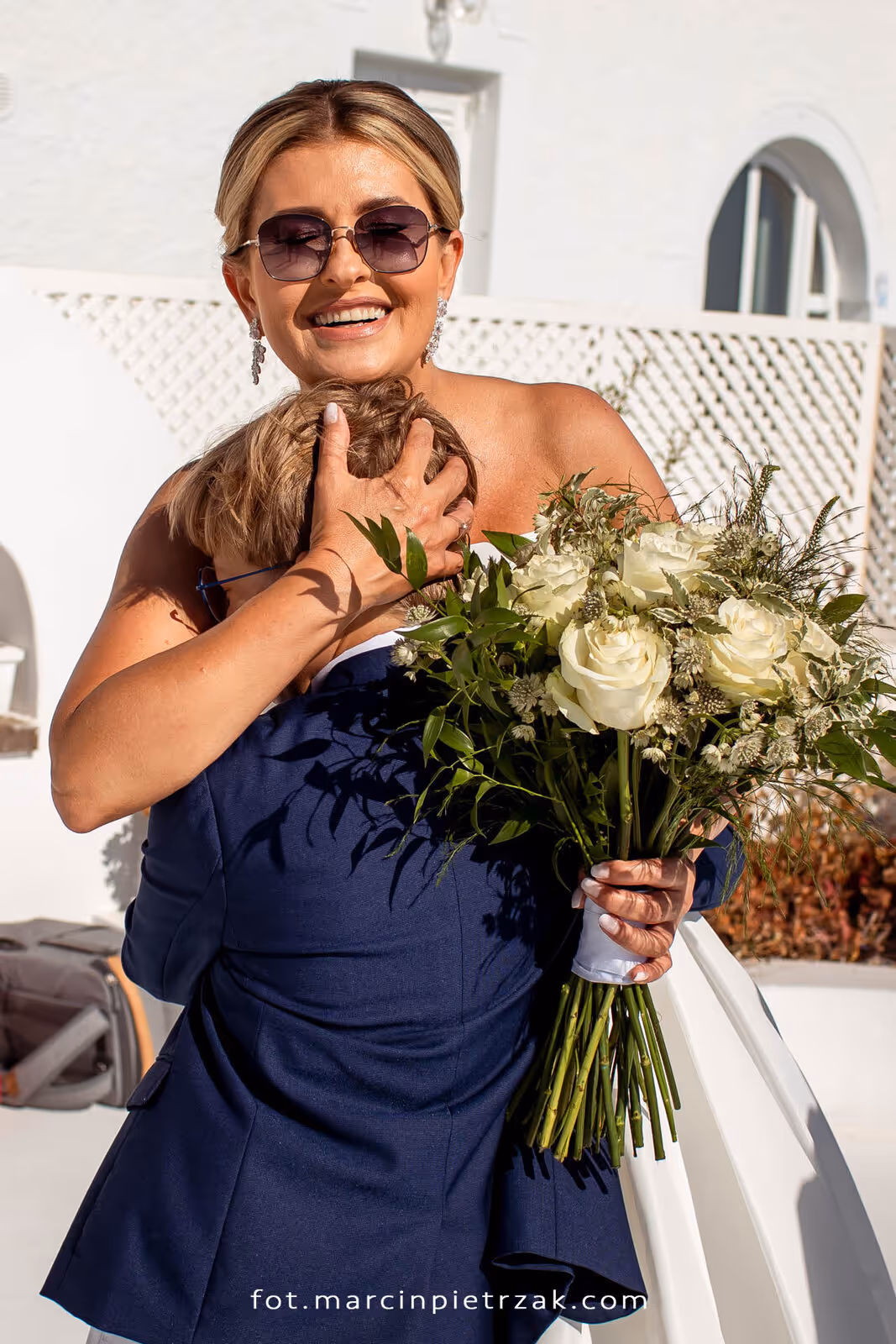 Ślub w Grecji - Santorini. Taras nr. 6. Zdjęcie nr. 11