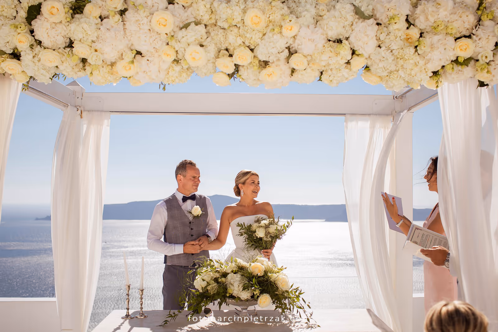 Ślub w Grecji - Santorini. Taras nr. 6. Zdjęcie nr. 22