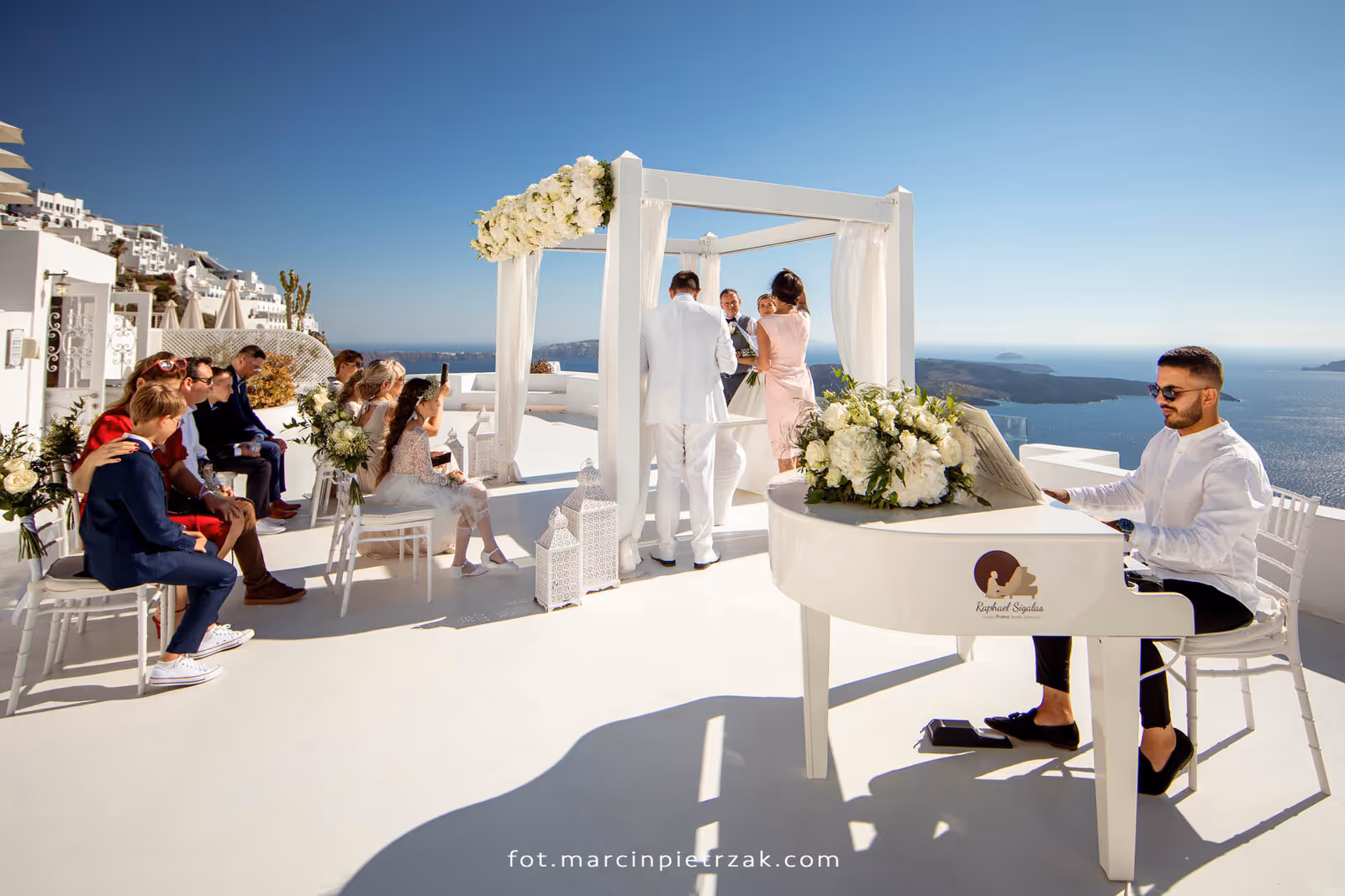 Ślub w Grecji - Santorini. Taras nr. 6. Zdjęcie nr. 24