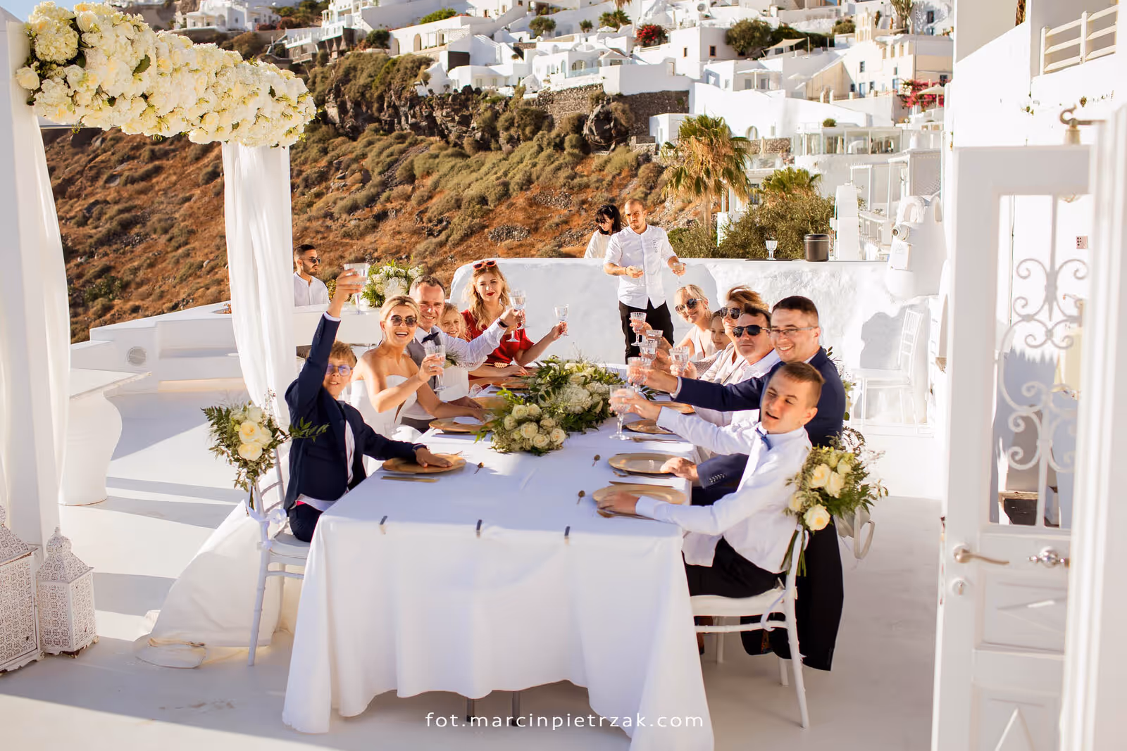 Ślub w Grecji - Santorini. Taras nr. 6. Zdjęcie nr. 36
