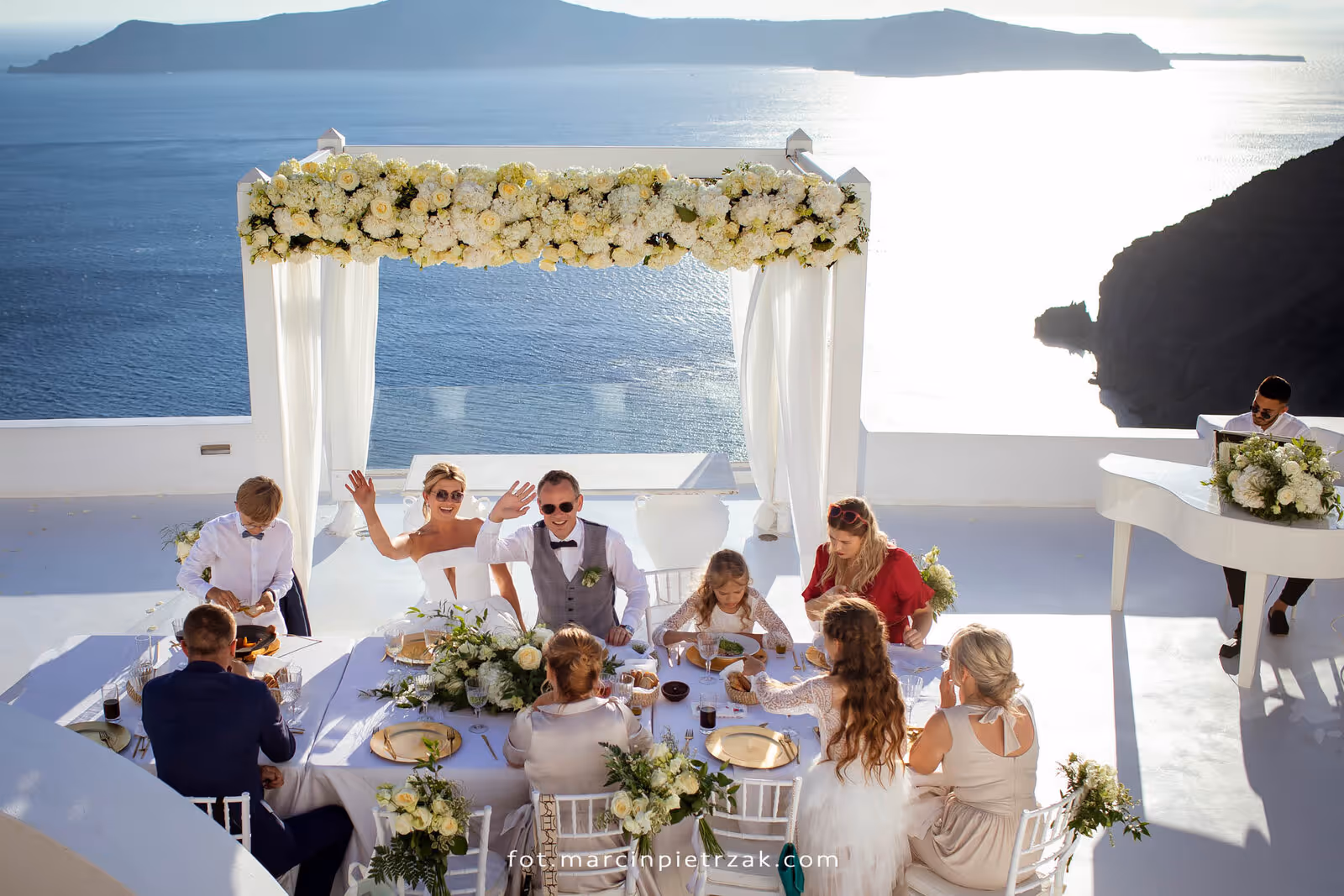 Ślub w Grecji - Santorini. Taras nr. 6. Zdjęcie nr. 37