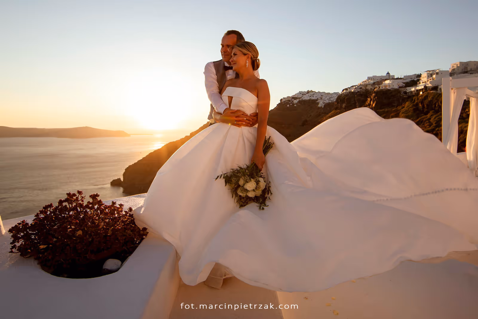 Ślub w Grecji - Santorini. Taras nr. 6. Zdjęcie nr. 42