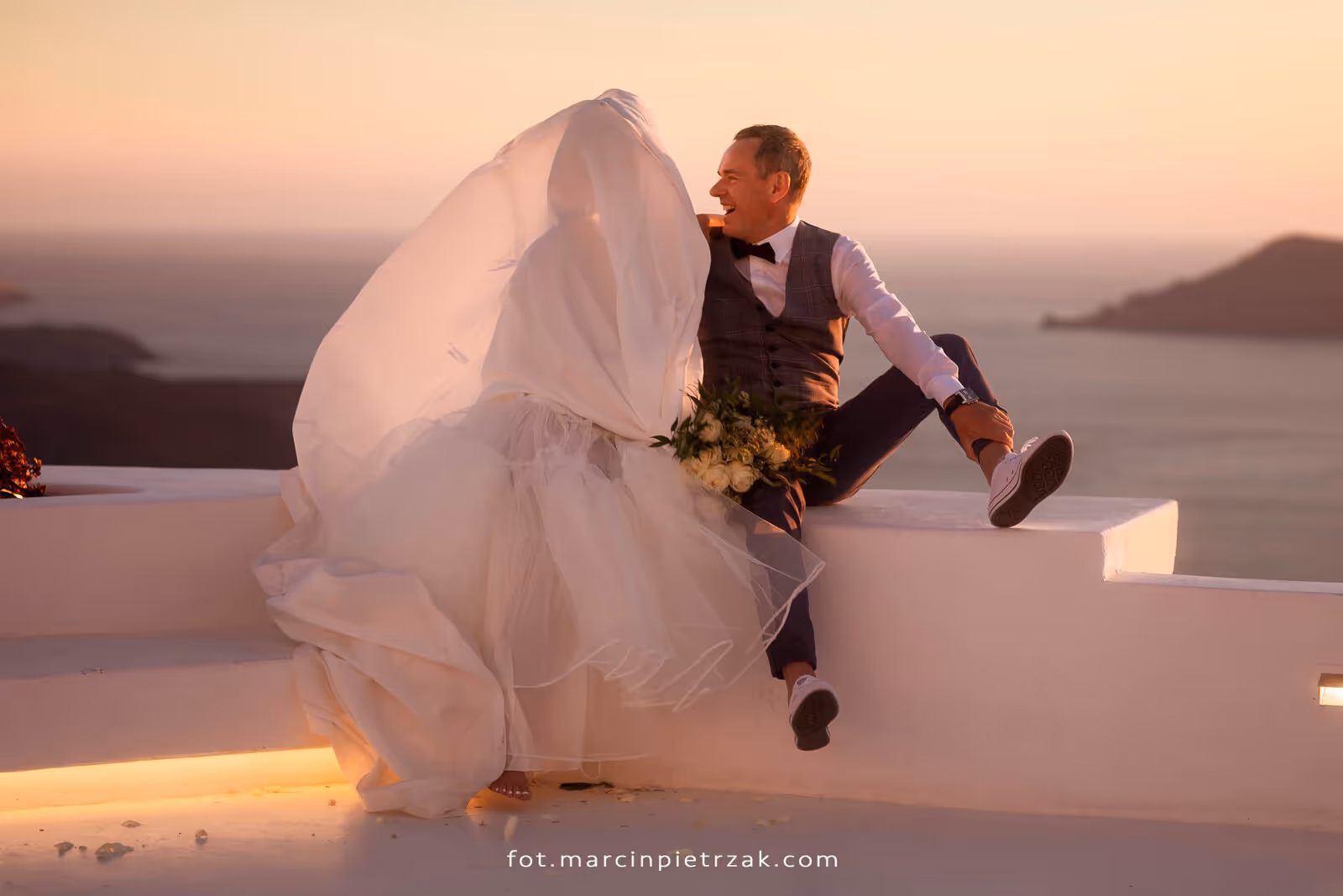 Ślub w Grecji - Santorini. Taras nr. 6. Zdjęcie nr. 45