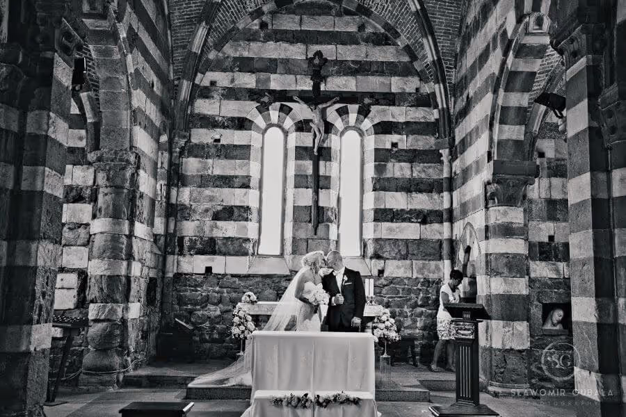 Ślub we Włoszech - Liguria (ślub) + Toskania (przyjęcie). Zdjęcie nr. 12