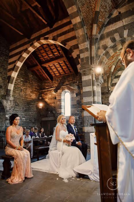 Ślub we Włoszech - Liguria (ślub) + Toskania (przyjęcie). Zdjęcie nr. 4