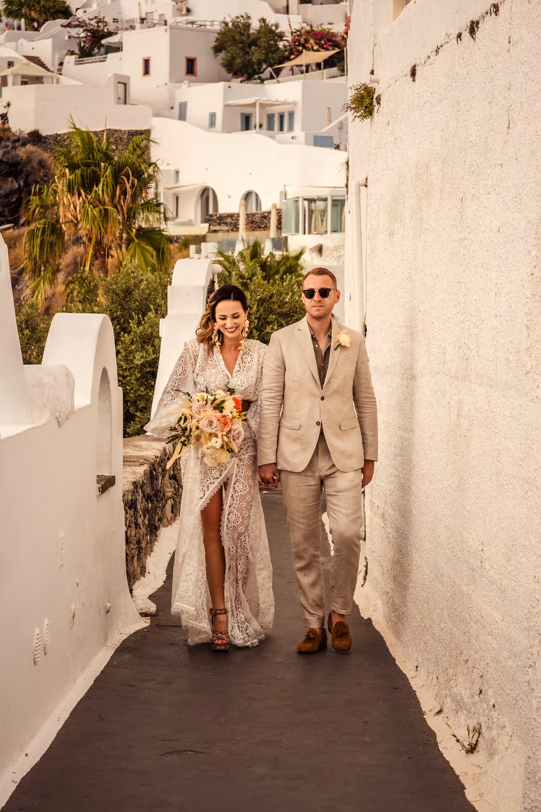 Ślub w Grecji. Santorini. Taras nr. 6. Zdjęcie nr. 4