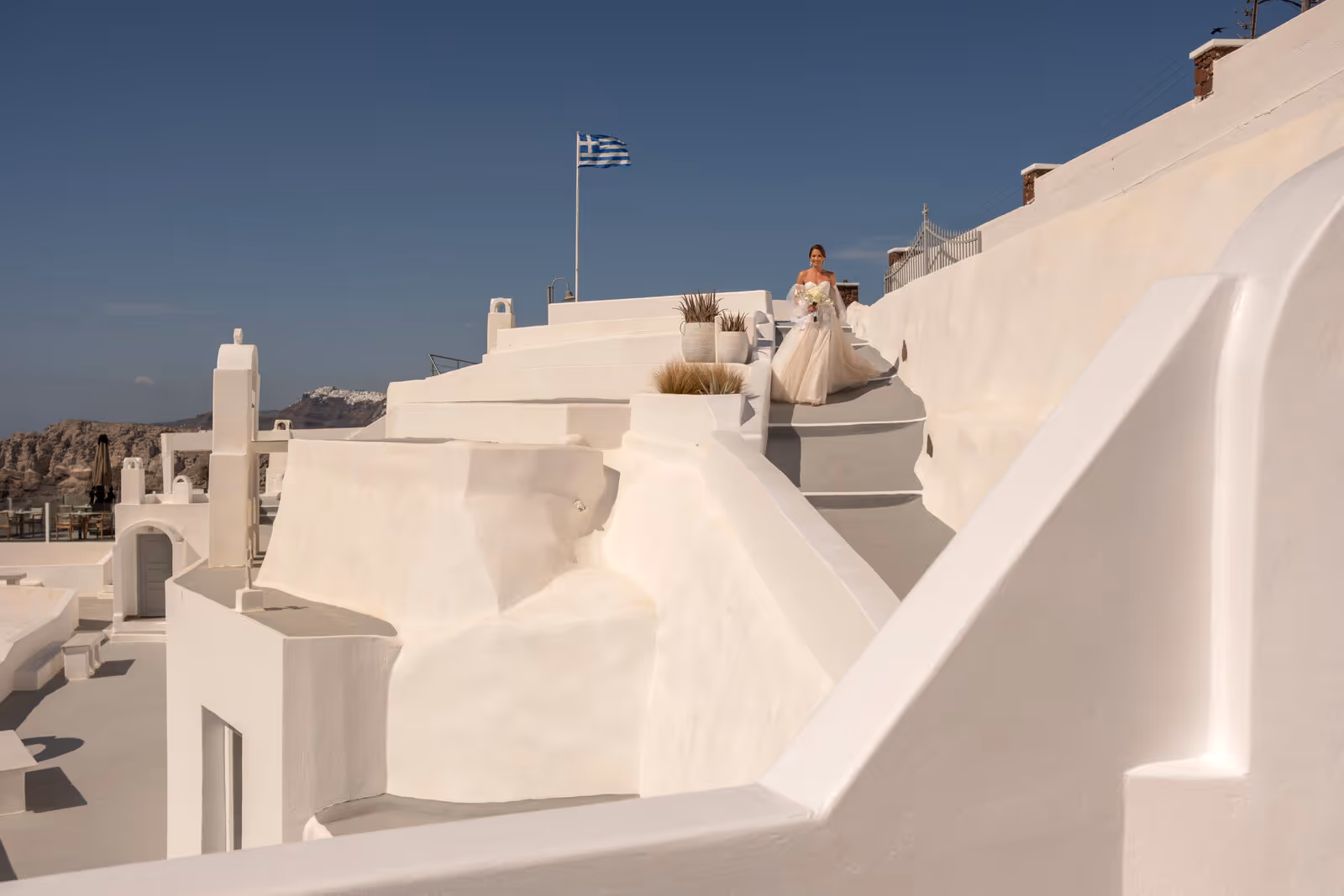 Ślub w Grecji. Santorini. Taras nr. 2. Zdjęcie nr. 31