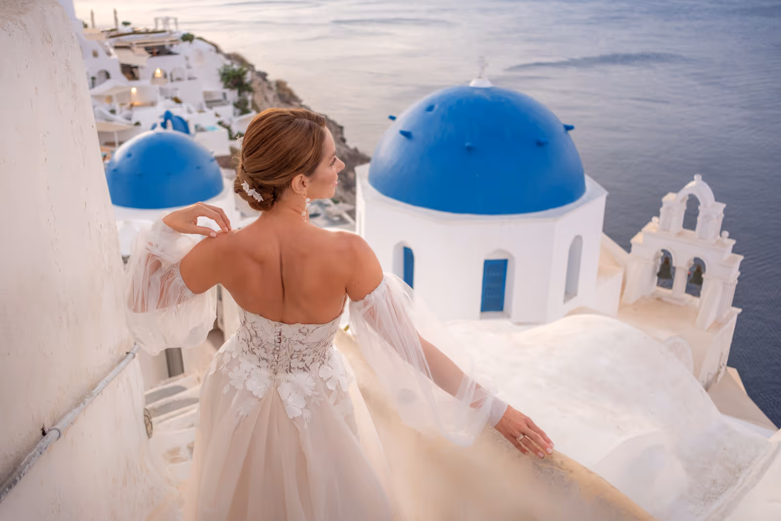 Ślub w Grecji. Santorini. Taras nr. 2. Zdjęcie nr. 69