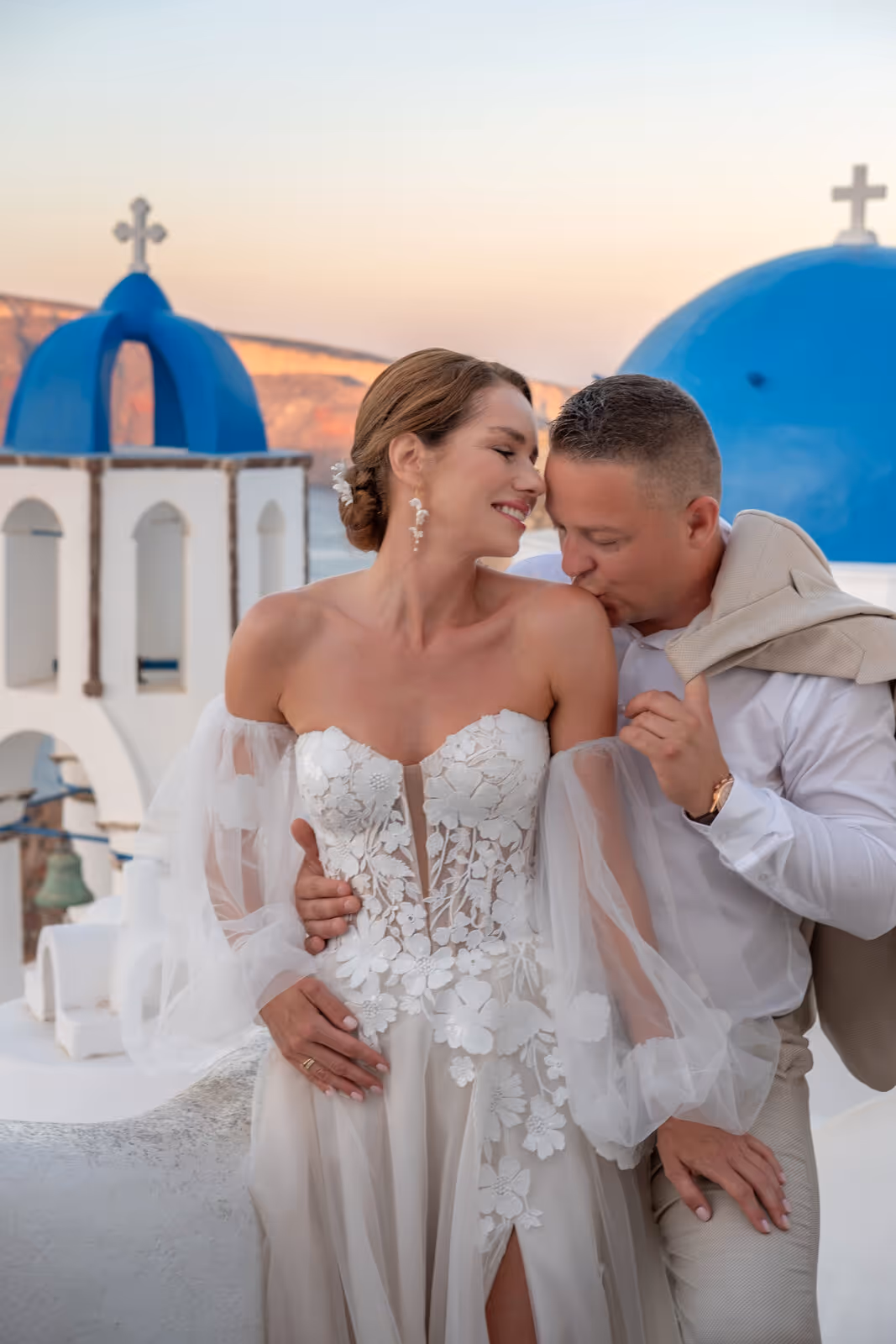 Ślub w Grecji. Santorini. Taras nr. 2. Zdjęcie nr. 74