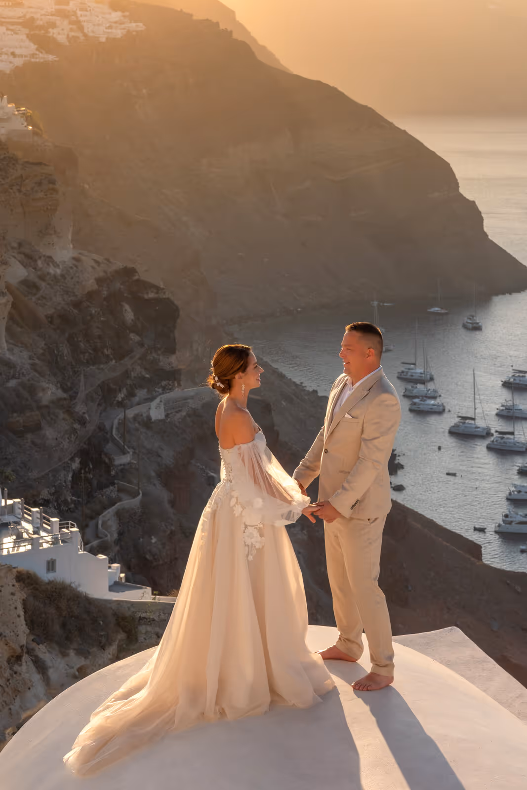 Ślub w Grecji. Santorini. Taras nr. 2. Zdjęcie nr. 78