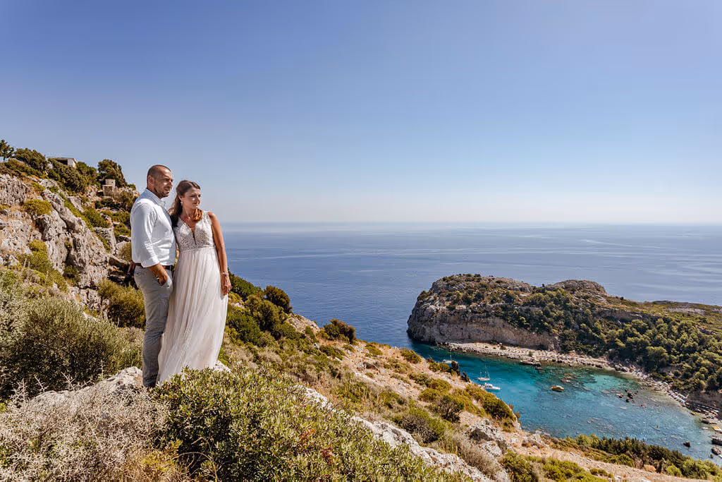 Ślub w Grecji - Rodos. Zdjęcie nr. 99