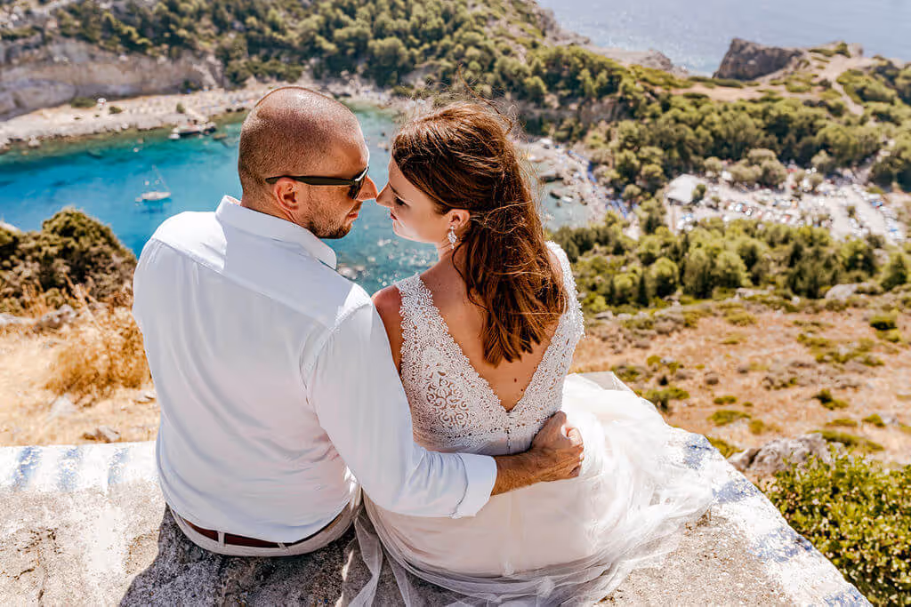 Ślub w Grecji - Rodos. Zdjęcie nr. 104