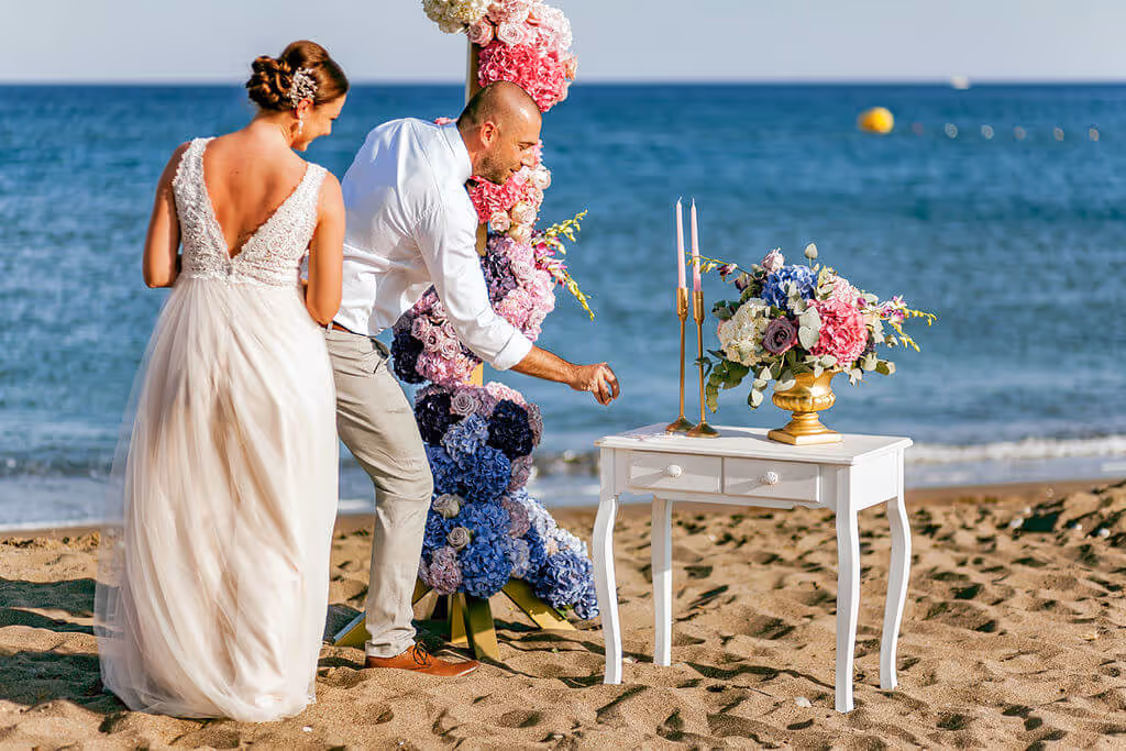 Ślub w Grecji - Rodos. Zdjęcie nr. 16