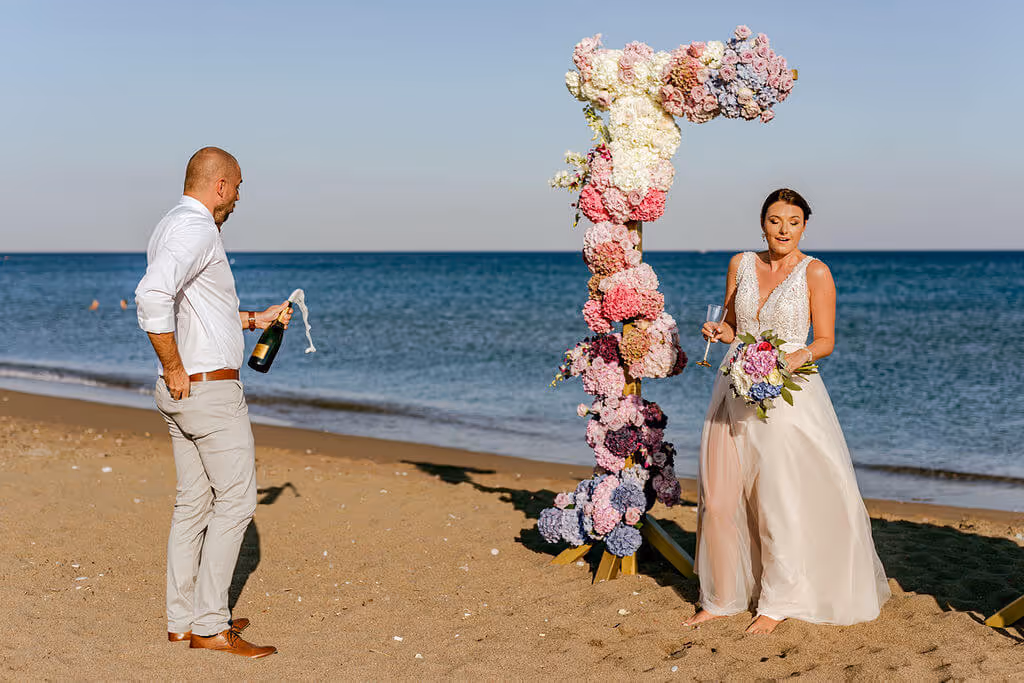 Ślub w Grecji - Rodos. Zdjęcie nr. 32