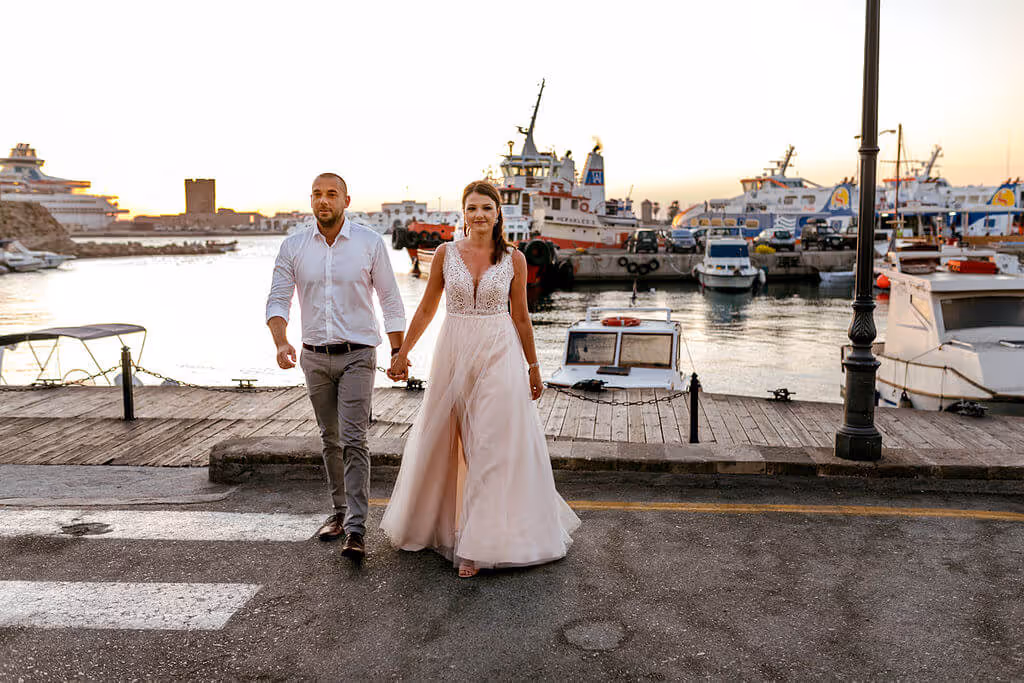 Ślub w Grecji - Rodos. Zdjęcie nr. 65