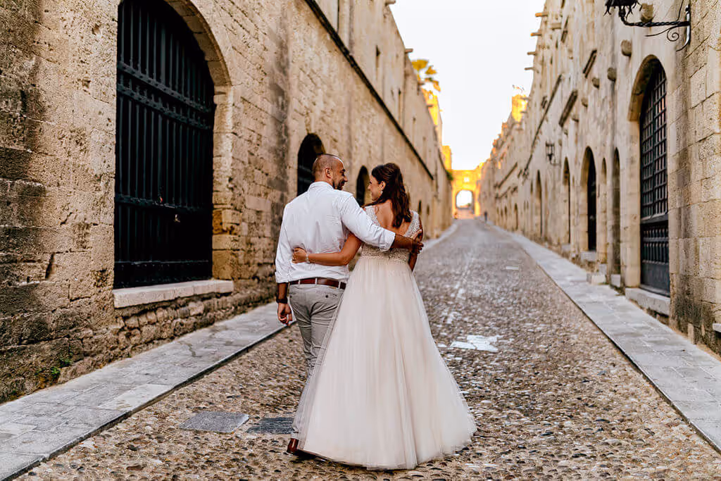 Ślub w Grecji - Rodos. Zdjęcie nr. 72