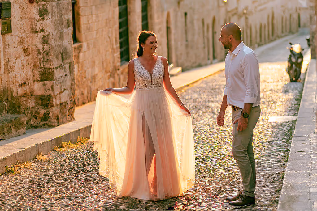 Ślub w Grecji - Rodos. Zdjęcie nr. 77