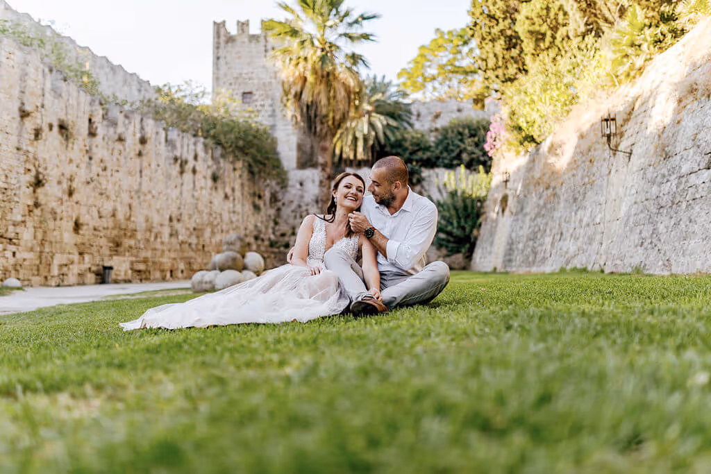 Ślub w Grecji - Rodos. Zdjęcie nr. 88