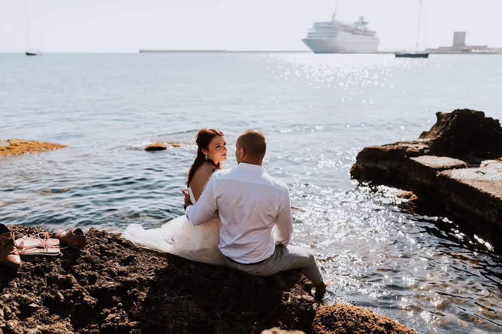 Ślub w Grecji - Rodos. Zdjęcie nr. 94