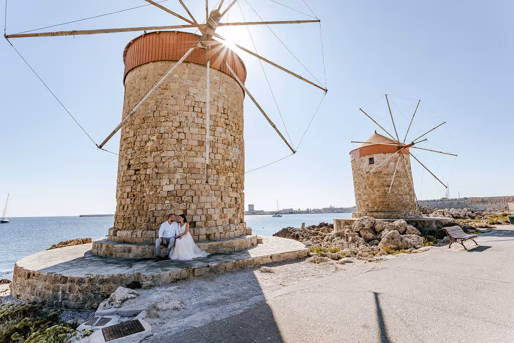 Ślub w Grecji - Rodos. Zdjęcie nr. 96