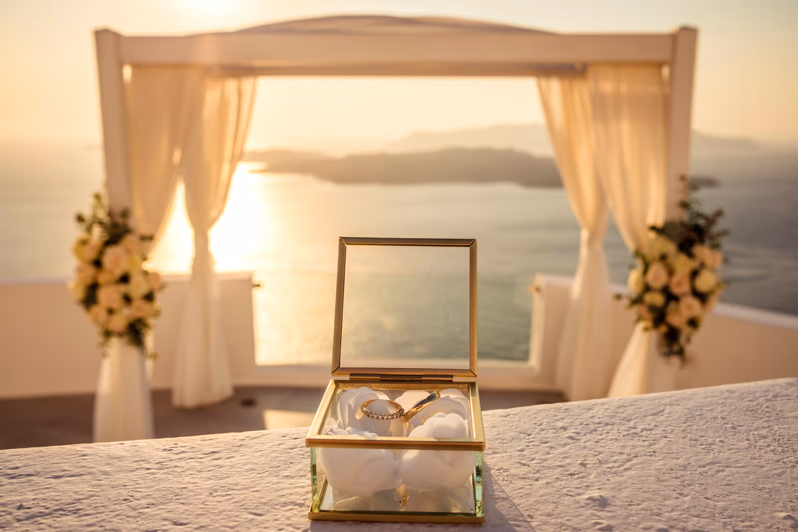Ślub w Grecji - Santorini. Taras nr. 2 Zdjęcie nr. 1
