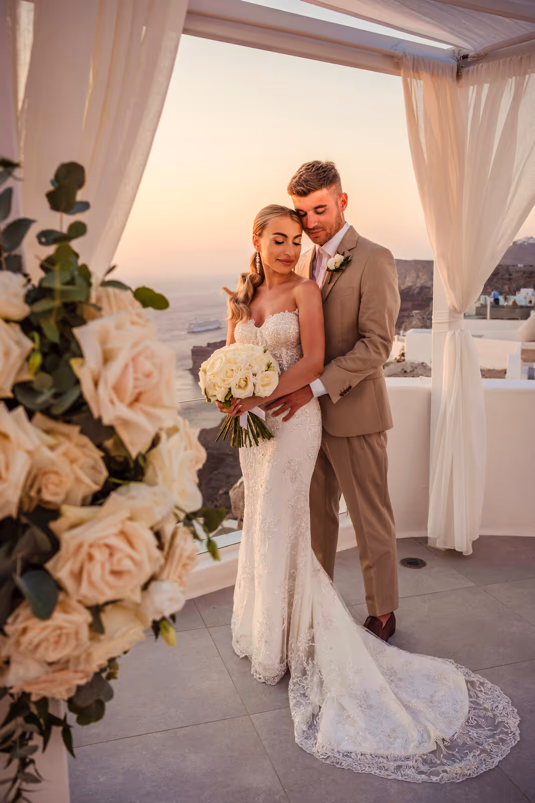 Ślub w Grecji - Santorini. Taras nr. 2 Zdjęcie nr. 29