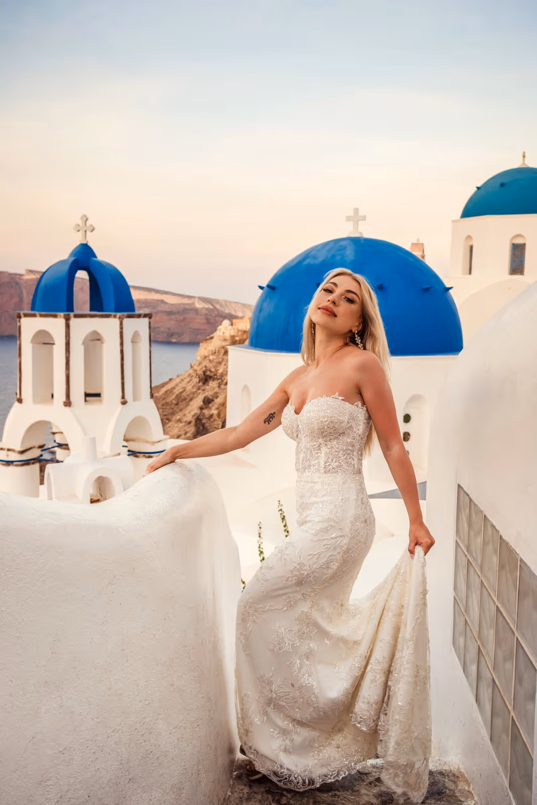 Ślub w Grecji - Santorini. Taras nr. 2 Zdjęcie nr. 40